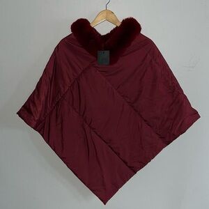 Do Everything In Love Quilted Poncho